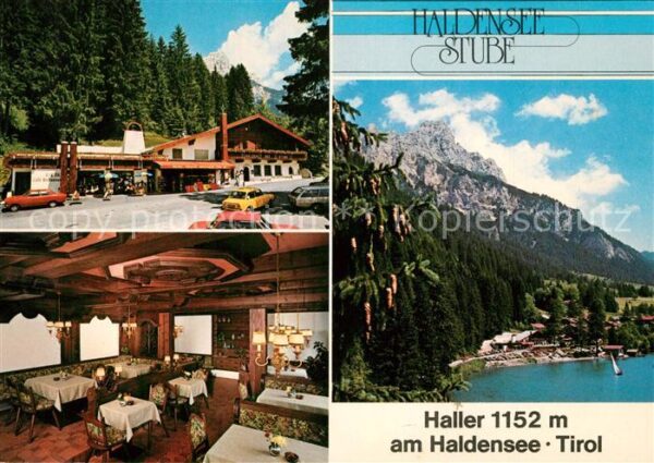 Haller Tirol Haldensee Stube Seepanorama