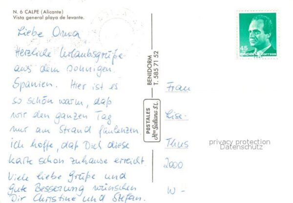 Calpe Costa Blanca Fliegeraufnahme – Bild 2