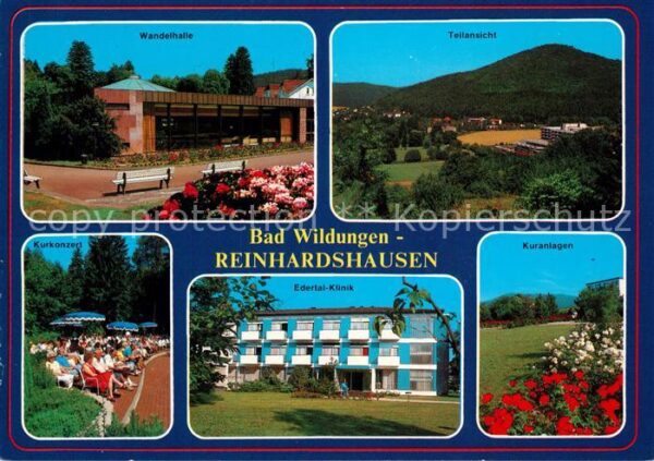 Reinhardshausen Wandelhalle Teilansicht Kurkonzert Eder