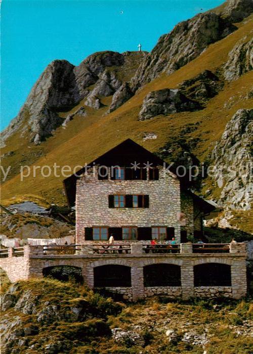 Pfronten Pfrontner Hütte mit Aggenstein