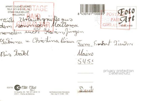 Cala Millor Mallorca Ciudad Laurel – Bild 2