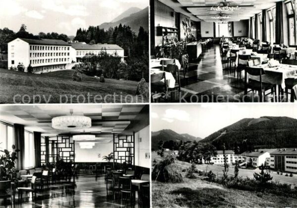 Steinhaus Semmering Haus der Privatangestellten Gasträume