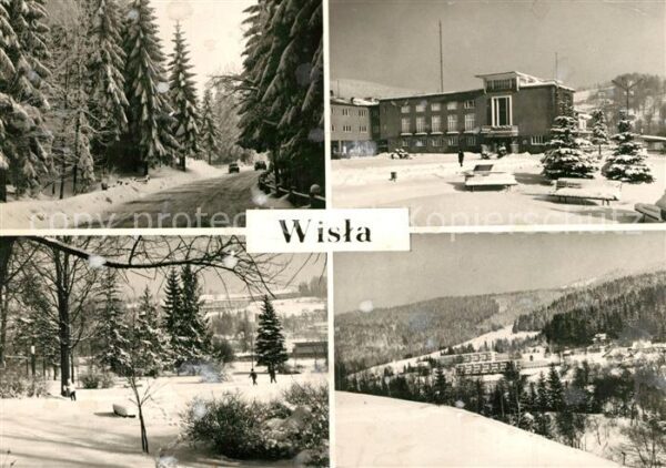 Wisla Szosa na Kubalonke Dom Zdrojowy Park Do