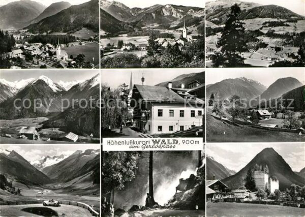 Wald Pitztal Sulzbachtäler Krimml Gernkogel Alpengas