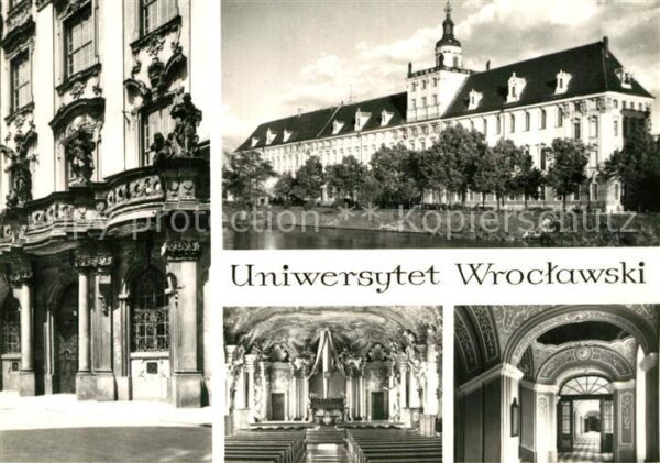 Wroclaw Uniwersytet im Boleslawa Bieruta Fragme