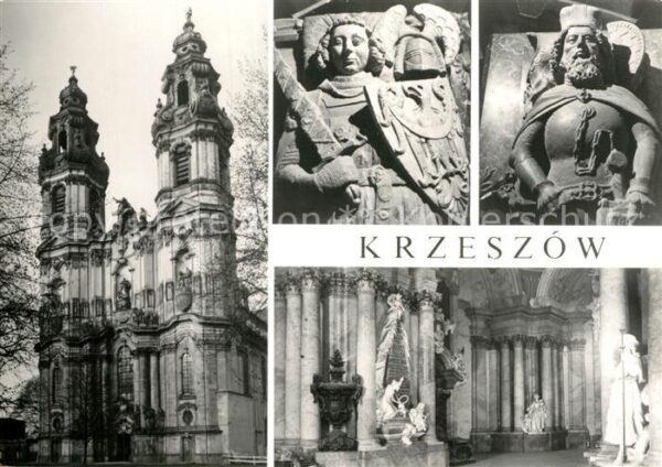 Krzeszow Kosciol pocyserski z XVIII wieku Mauzol