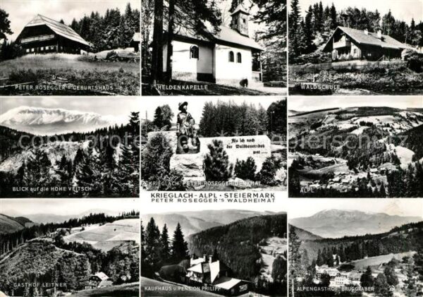 Alpl Peter Roseggers Geburtshaus Heldenkapel