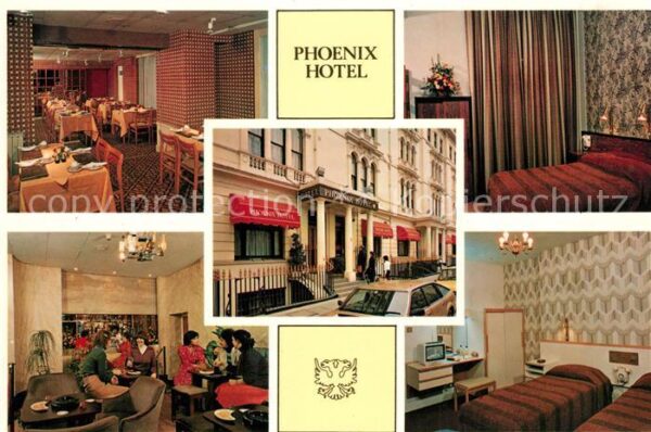 London Hotel Phoenix Gast und Aufenthaltsräume