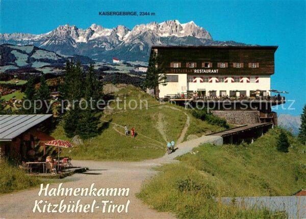 Kitzbuehel Tirol Hahnenkamm Bergrestaurant Kaisergebirge