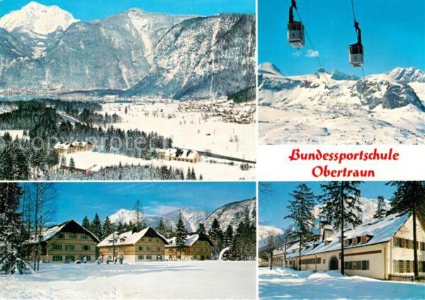 Obertraun Panorama Luftseilbahn Bundessportschule