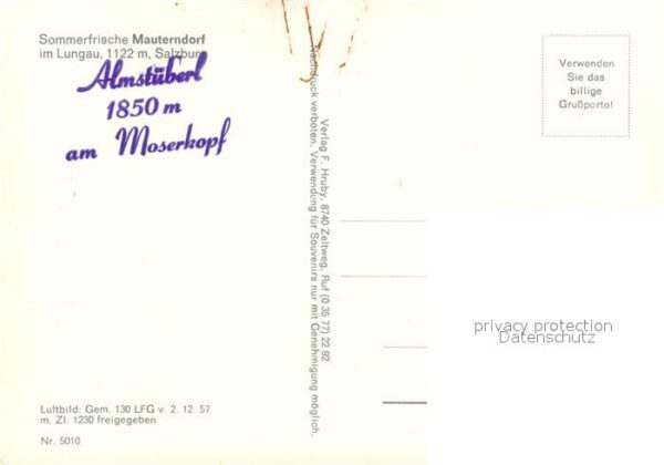 Mauterndorf Fliegeraufnahme – Bild 2