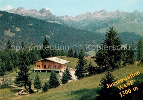 Bach Tirol Jausenstation Wase Panorama