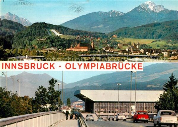 Innsbruck Panorama Olympiabrücke