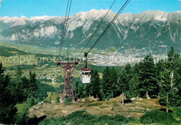 Innsbruck mit Patscherkofelbahn und Nordkette