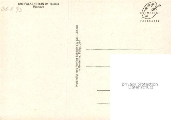 Falkenstein Taunus Rathaus – Bild 2