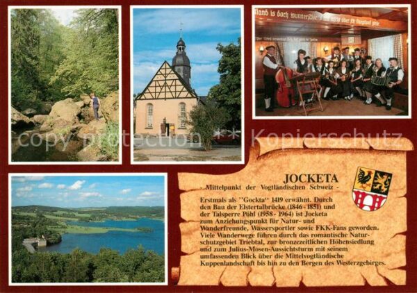 Jocketa Triebtal Kirche De Gockeschen Talsperre