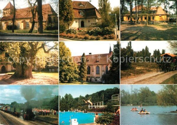 Hankensbuettel Schwimmbad Dampflok Schloss Pferdekutsc
