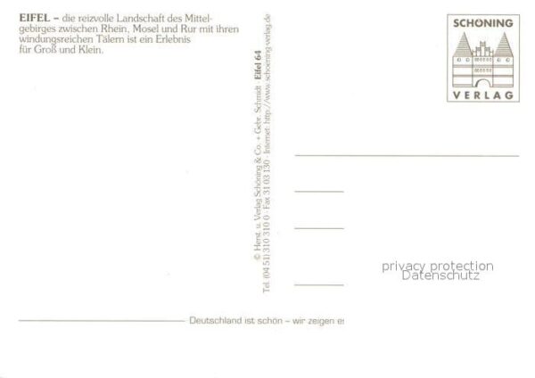 Eifel Region Holzmaar Pulvermaar Mosenberger Maar Ge – Bild 2