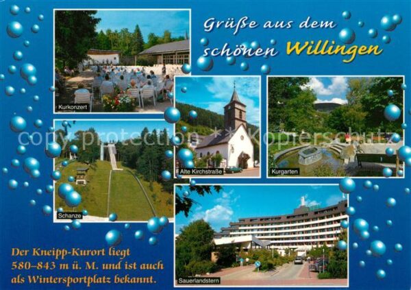 Willingen Sauerland Kurkonzert Schanze Alte Kirchstraße Kur