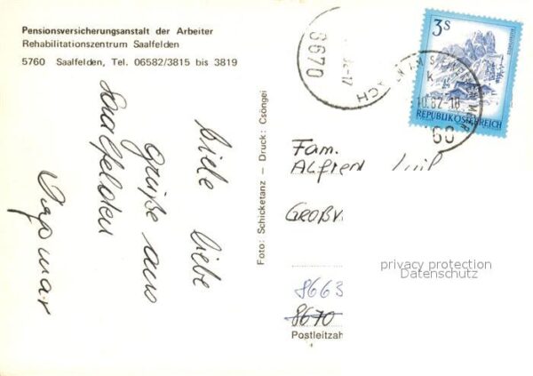 Saalfelden Steinernes Meer REHA Zentrum – Bild 2