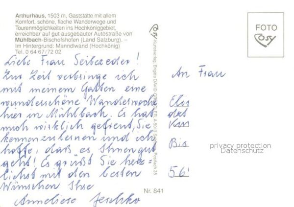Muehlbach Hochkoenig Arthurhaus – Bild 2