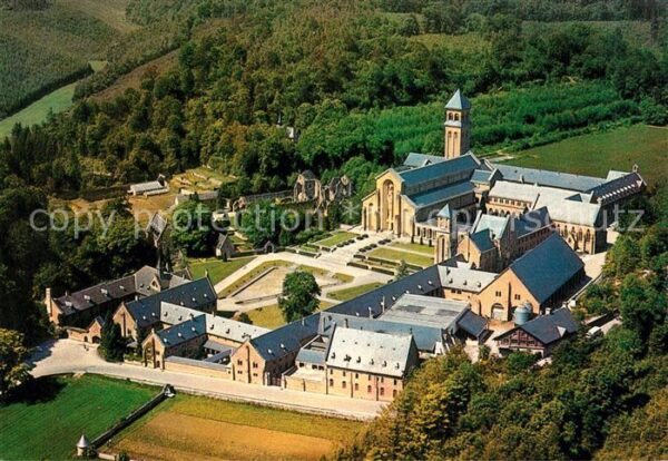 Orval Liege Fliegeraufnahme Abbaye Notre Dame