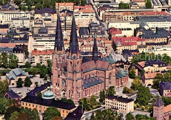 Uppsala Fliegeraufnahme Dom