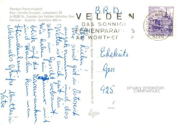 St Egyden Velden Gasthof Pension Puchernighof – Bild 2