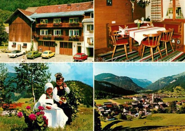 Bezau Vorarlberg Urlaub auf dem Bauernhof Panorama
