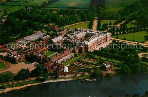 Hampton Court Fliegeraufnahme
