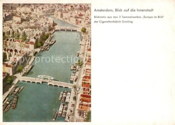 Amsterdam Niederlande Fliegeraufnahme