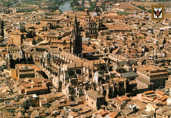 Toledo Castilla-La Mancha Fliegeraufnahme