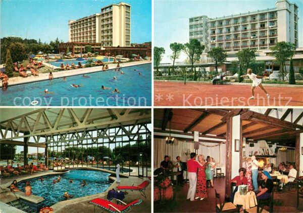 Montegrotto Terme Hotel Terme Antoniano Hotelanlagen Tanz