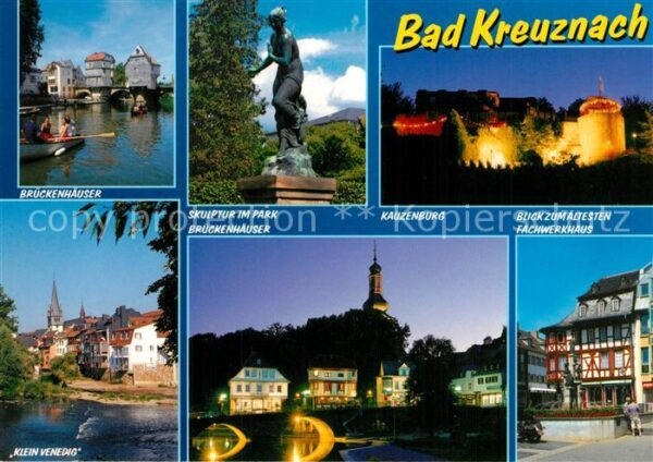 Bad Kreuznach Brückenhäuser Skulptur Park Kauzenburg