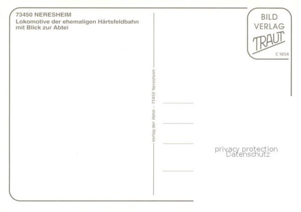 Neresheim Lokomotive ehemalige Härtsfeldbahn Abte – Bild 2