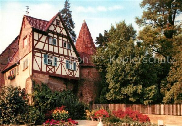 Schwaigern Hexenturm Fachwerkhaus