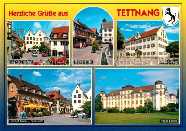 Tettnang Torschloss Montfortstraße Rathaus Schlo
