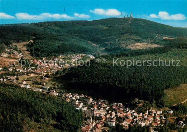 Schmitten Taunus Fliegeraufnahme