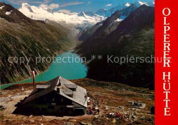 Olpererhuette Schlegeisstausee Groß Möseler Hochfelle
