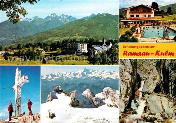 Kulm Ramsau Dachstein Gipfelkreuz Hohe Tauern Silbe