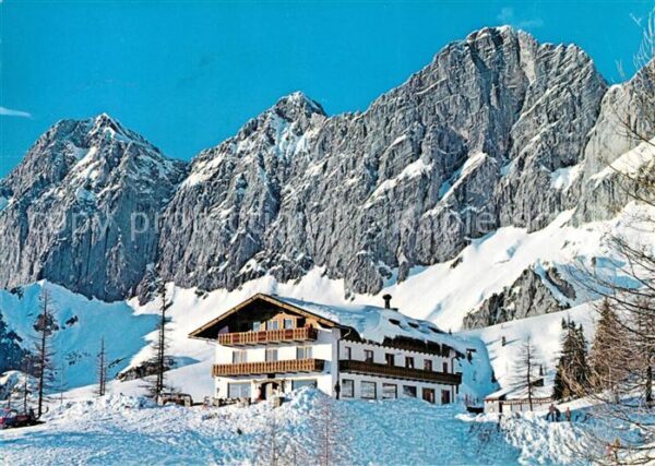 Ramsau Dachstein Steiermark Dachstein Südwände Berghotel Türlwand
