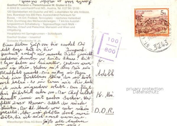 St Leonhard Forst Niederoesterreich Gasthof Gruber Pfarrkirche – Bild 2