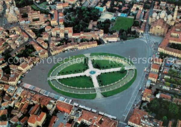 Padova Fliegeraufnahme Basilika San Antonio
