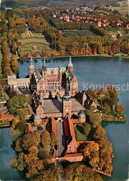 Frederiksborg Fliegeraufnahme Schloss