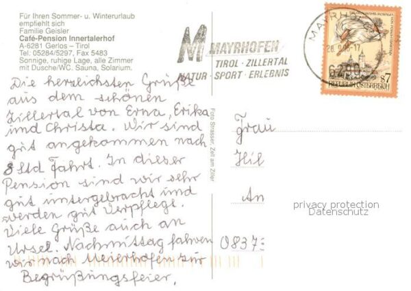 Gerlos Cafe Pension Innertalerhof – Bild 2