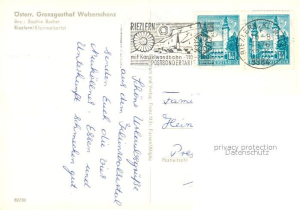 Riezlern Kleinwalsertal Vorarlberg Grenzgasthaus Walserschanz – Bild 2