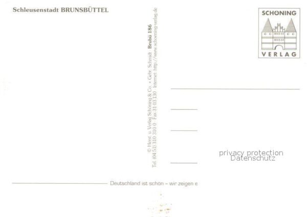 Brunsbuettel Fliegeraufnahme Leuchtturm Hafen Stadta – Bild 2