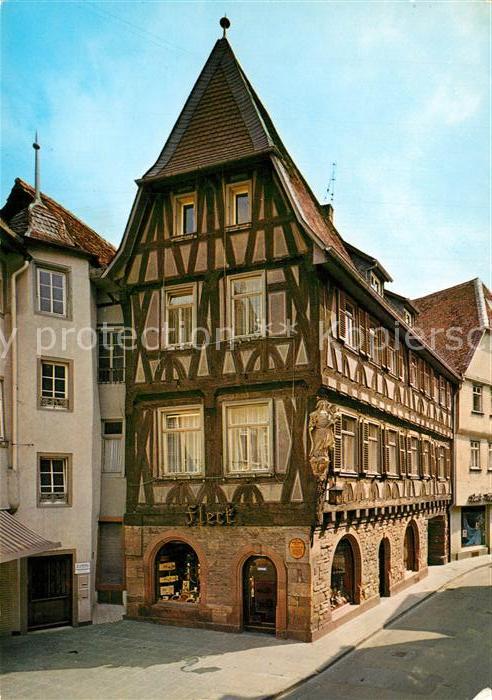 Bensheim Bergstrasse Fachwerkhaus Markt