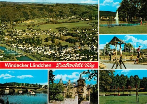 Dattenfeld Fliegeraufnahme Panorama Spielplatz Was