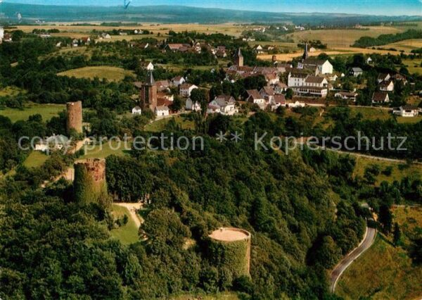 Blankenberg Sieg Fliegeraufnahme Panorama